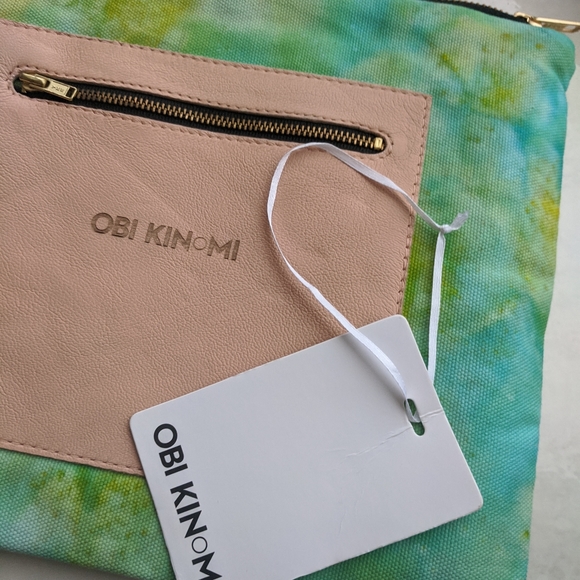 Free 🆓 W Bundle - Green marble tie dye wristlet clutch pouch, NEW - Picture 10 of 10